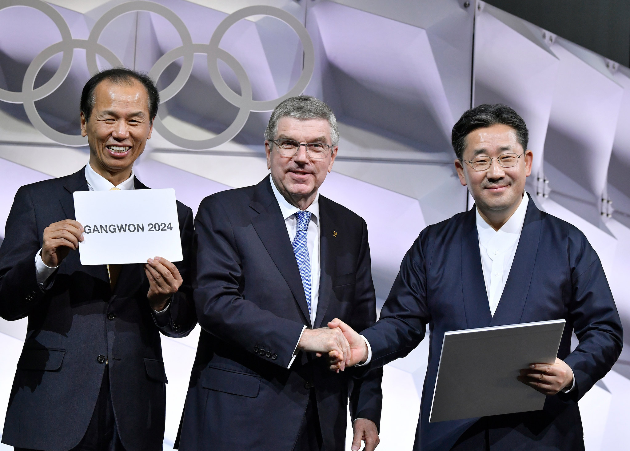 IOC President Thomas Bach during the 135th IOC Session