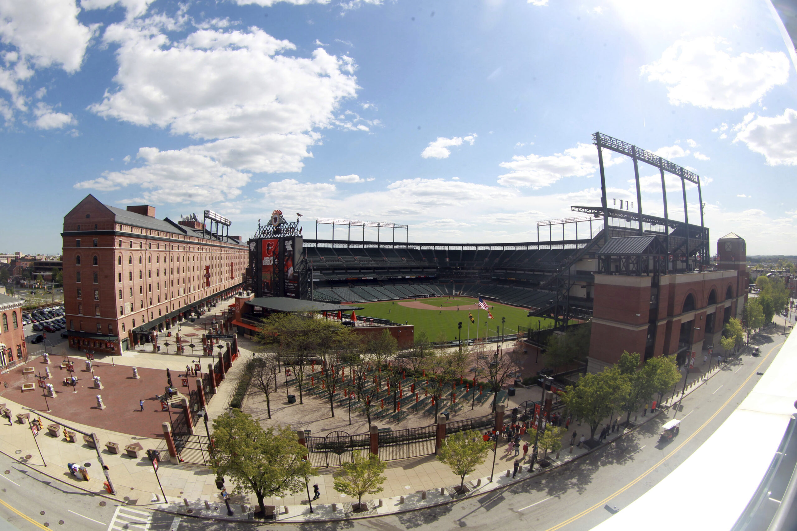 Fifth Year Anniversary of Major League Baseball Game Played in Empty Stadium