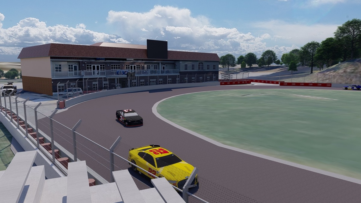 Bowman Gray Stadium rendering