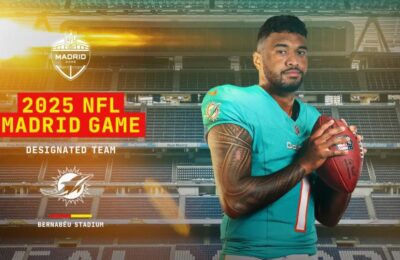 NFL Selects Miami Dolphins for First Game in Spain