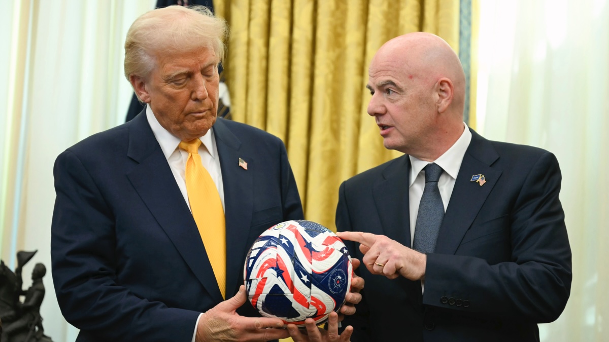 Trump Gianni Infantino